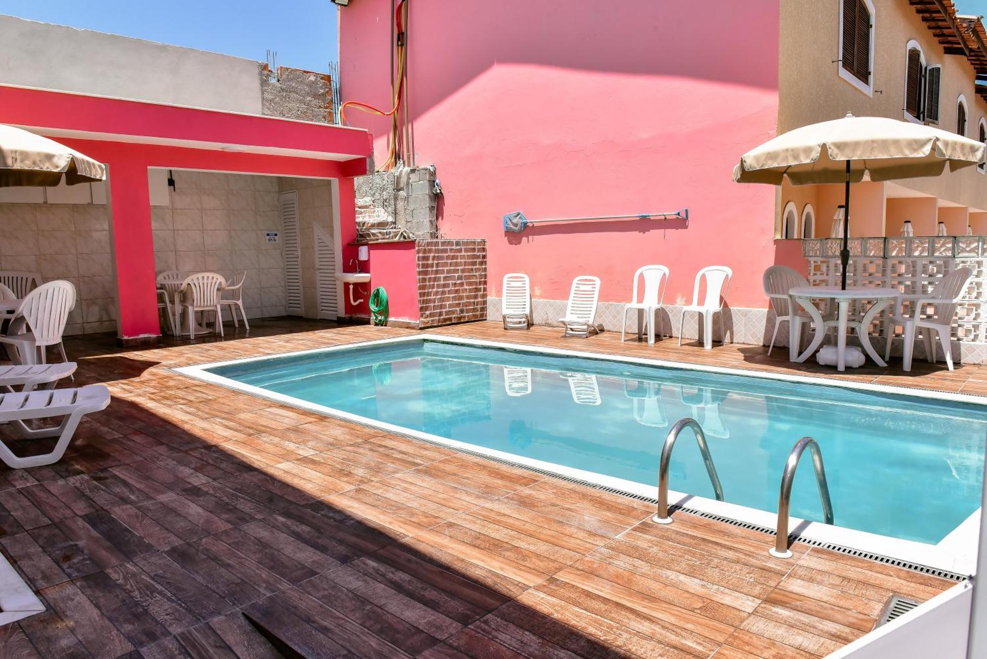 Chales Por Temporada No Villagio Santa Monica, Em Caraguatatuba Exterior foto